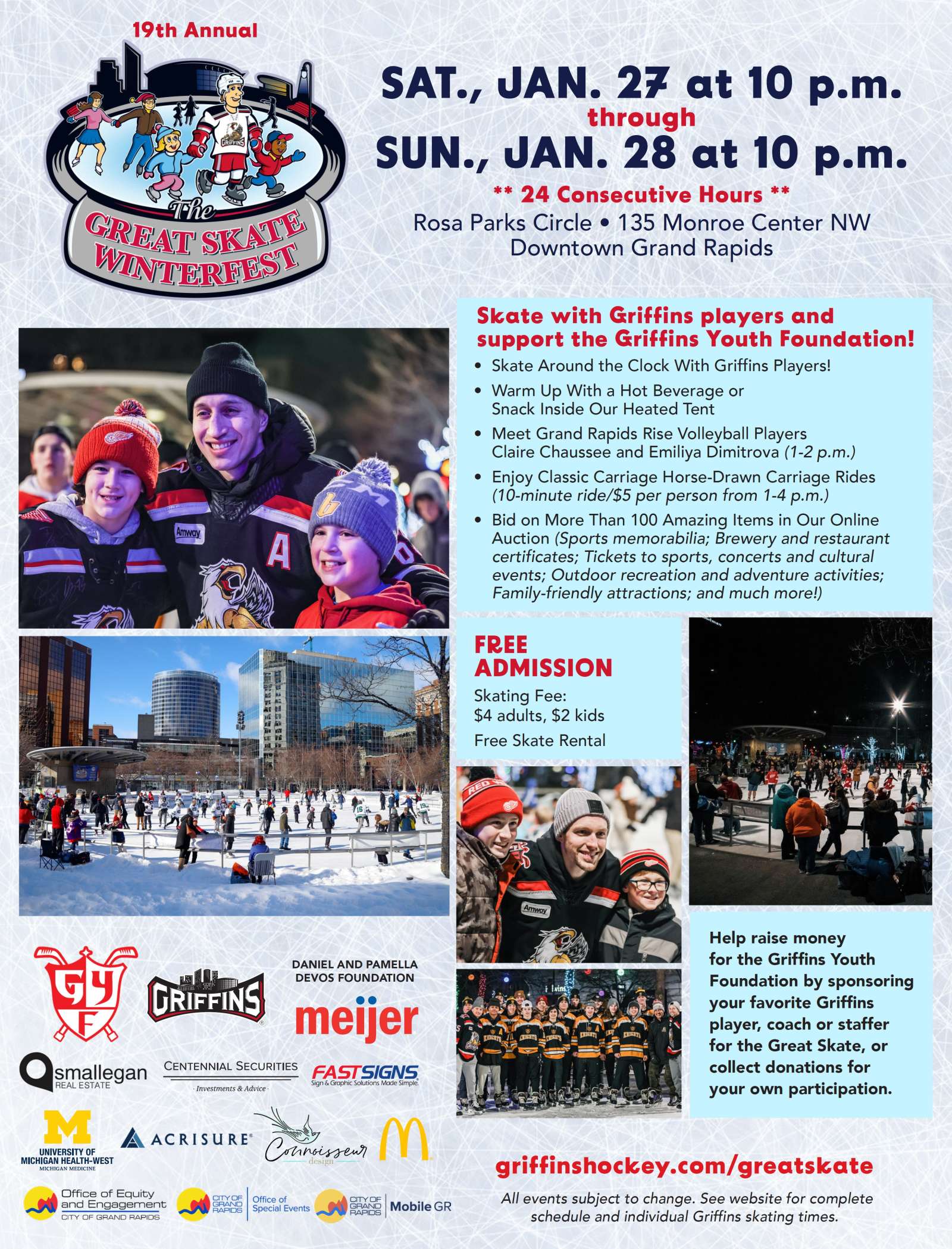 Grand Rapids Griffins Great Skate Winterfest
